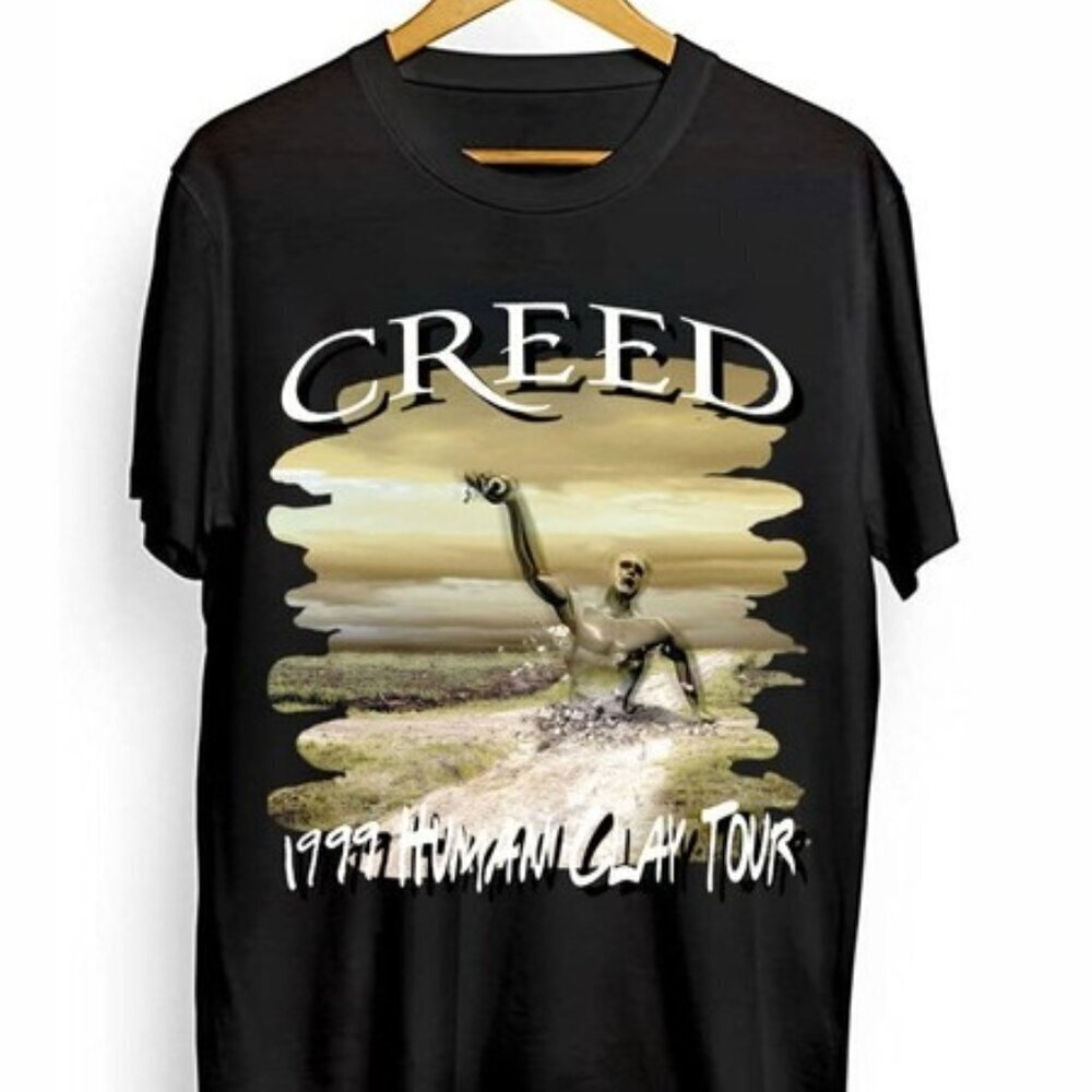 Creed Human Clay 1999 Tour T Shirt Rock Band Graphic Fan Gift Retro Concert 152